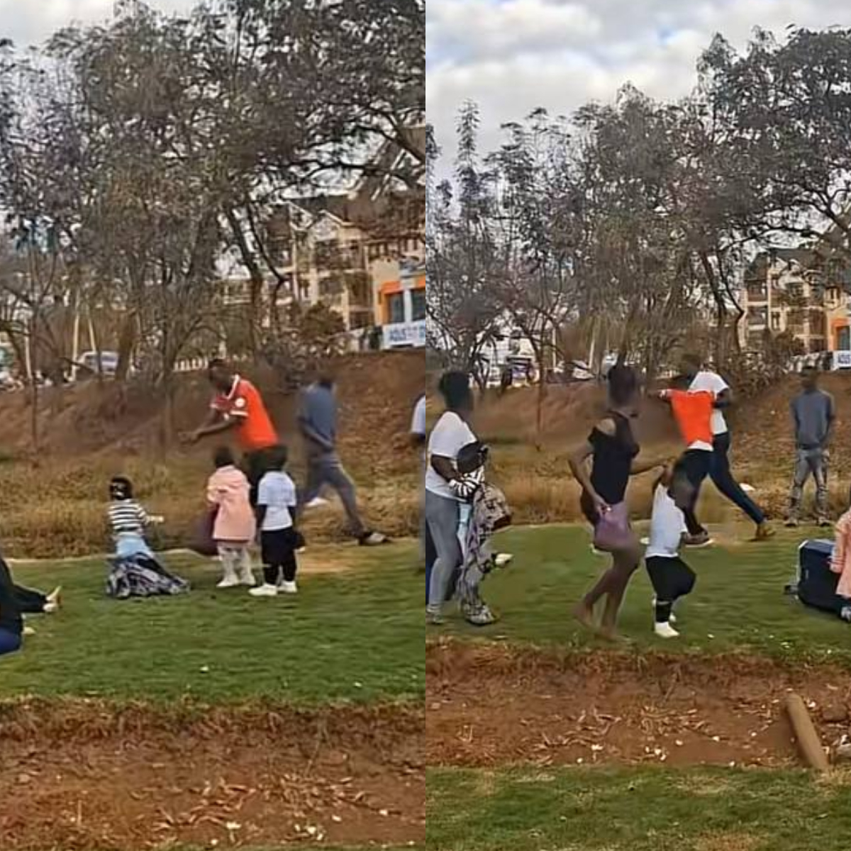Thika: Kenyans forced to act after man pours petrol over himself and tries to set himself ablaze