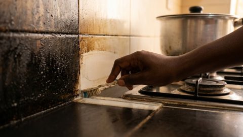 How to clean dirty tile grout without damaging your home