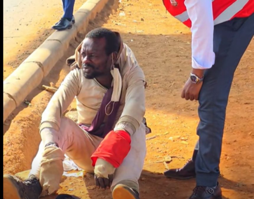 Homeless former DJ. PHOTO/https://www.facebook.com/kiongozi.mosiriake