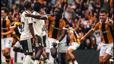 Hull City stun Manchester United in Premier League return