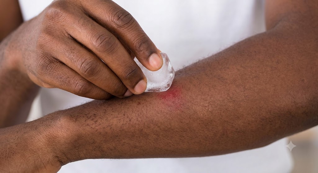 Why you should never put ice or toothpaste on a fresh burn