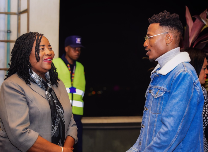 Inspiring: Octopizzo showers Ida Odinga with praise after meeting