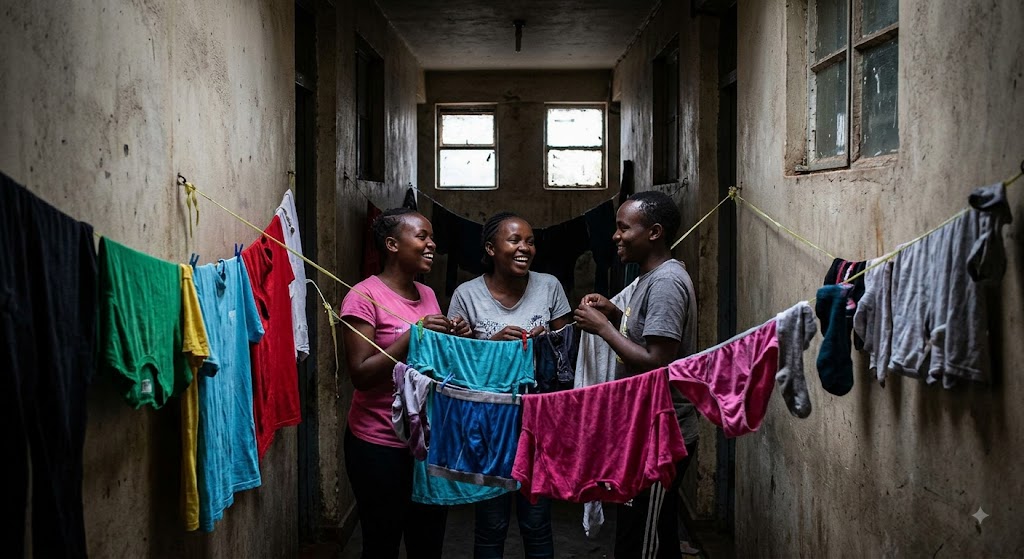 How drying clothes in dark apartment corridors puts you at risk of skin infections