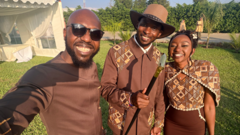 Cancel Larry! Madowo defies critics as he cheers Isaya Yunge and Charlene Ruto on engagement