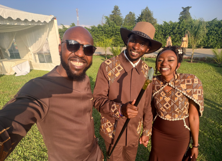 Cancel Larry! Madowo defies critics as he cheers Isaya Yunge and Charlene Ruto on engagememt