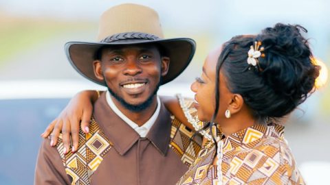 Charlene Ruto with Isaya Yunge during their traditional wedding. PHOTO/@charleneruto/Instagram