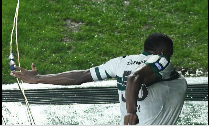 Brazilian footballer falls into open tunnel while celebrating goal that was later disallowed