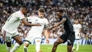 Harambee Stars forward Job Ochieng faces Real Madrid as Mbappe sinks his team
