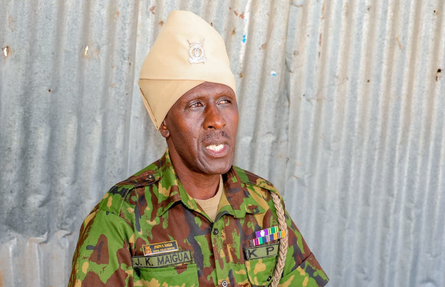 Meet Joseph Maigua, Akorino police officer now serving as an OCS