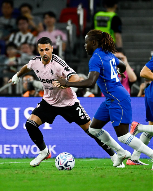 A pre-season action between Juventus and Chelsea on Wednesday, August 5, 2026. PHOTO/https://www.facebook.com/Juventus/photos