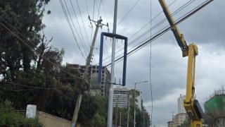 Kenya Power working to restore electricity along Ring Road Westlands after cable vandalism