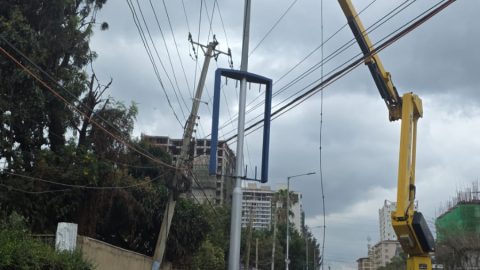 Kenya Power working to restore electricity along Ring Road Westlands after cable vandalism