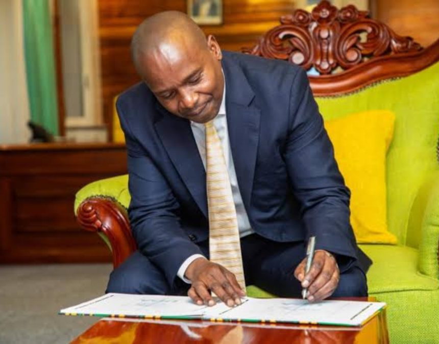 Deputy President Kithure Kindiki. PHOTO/@_KithureKindiki/X