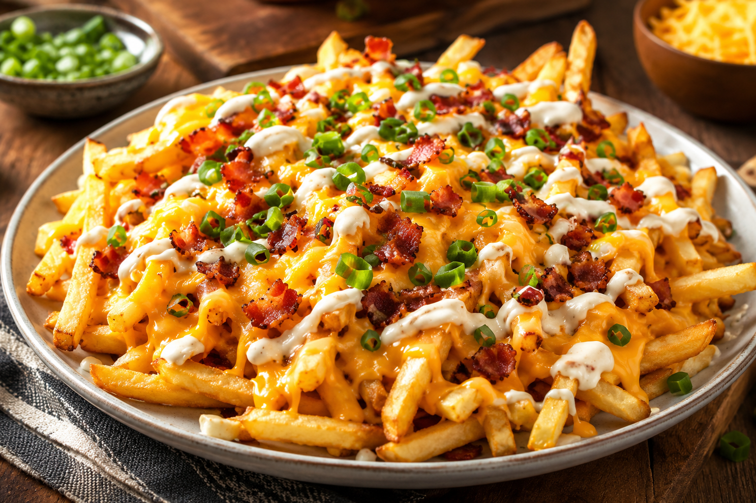 How to make restaurant-style loaded fries at home