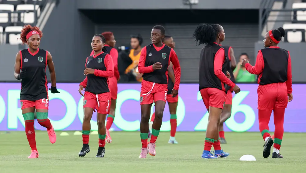 Malawi players in training ahead of Zambia clash at WAFCON 2026. PHOTO/https://www.cafonline.com