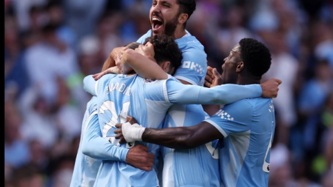 Man City strike twice late on to beat Bournemouth