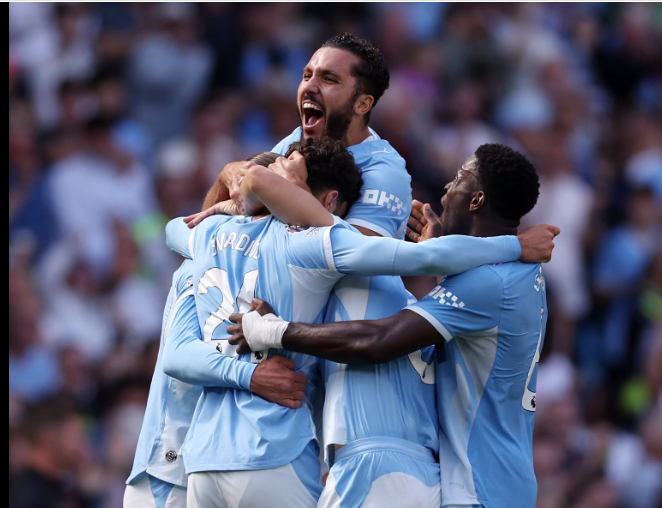 Man City strike twice late on to beat Bournemouth