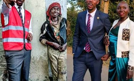Mosiria shares amazing transformation of a mother he rescued from Nairobi streets