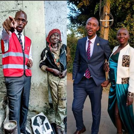 Mosiria shares amazing transformation of a mother he rescued from Nairobi streets