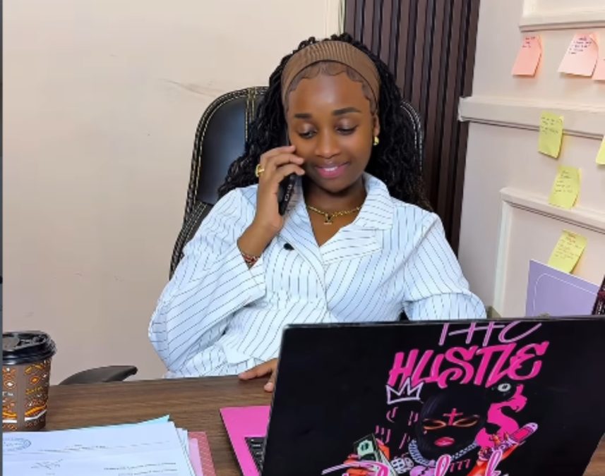 Digital content creator and entrepreneur Moureen Ngigi. PHOTO/@moureenngigi_/Instagram