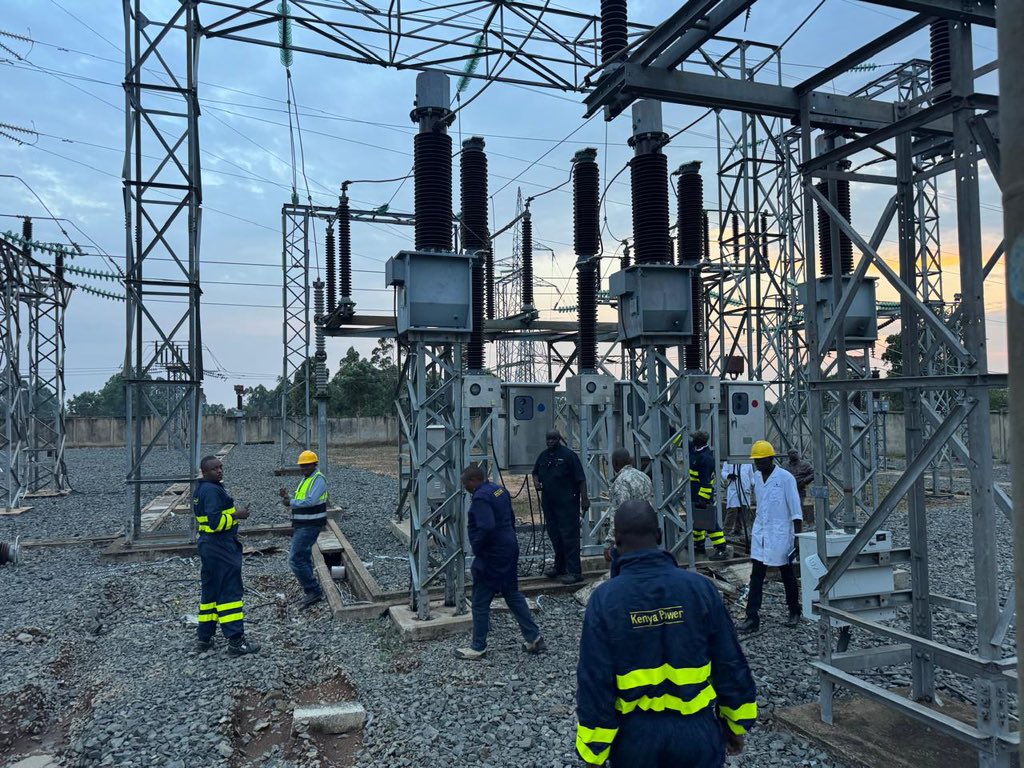 Kenya Power reroutes power after Musaga substation fire, restores 90 percent of customers