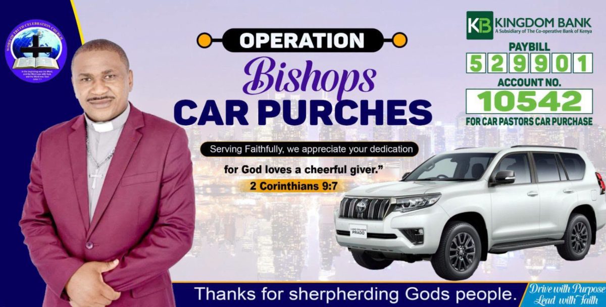 Bishop Kenphas Muturi. PHOTO/https://www.facebook.com/bishop.kenphas