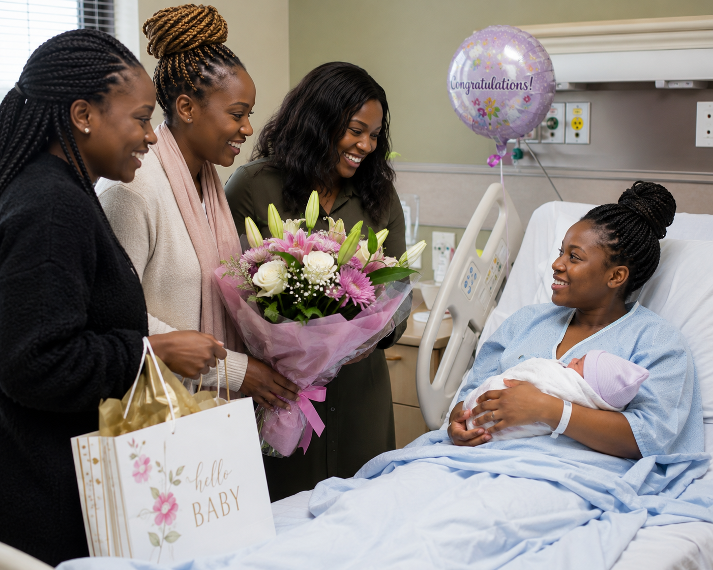 What new mothers actually need more than just flowers