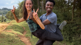Skit maker Daniel Njugi reveals how his love story with Spanish girlfriend began