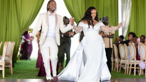 Governor Waiguru’s son Njuguna Waiguru weds lover Joanne Rodriguez in colourful ceremony