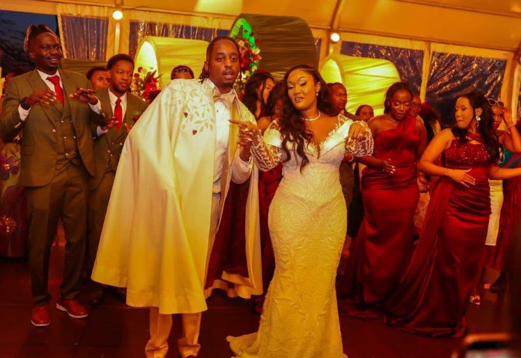 Glam and colour: How leaders dressed up for Njuguna Waiguru's wedding