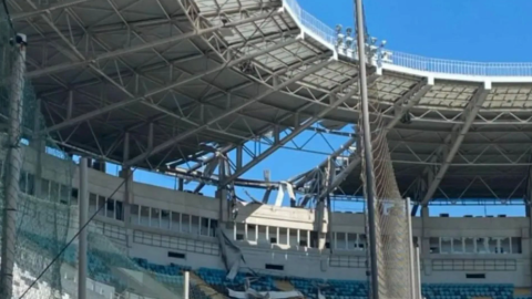 Russian attack damages Chornomorets Stadium ahead of Ukrainian Premier League match