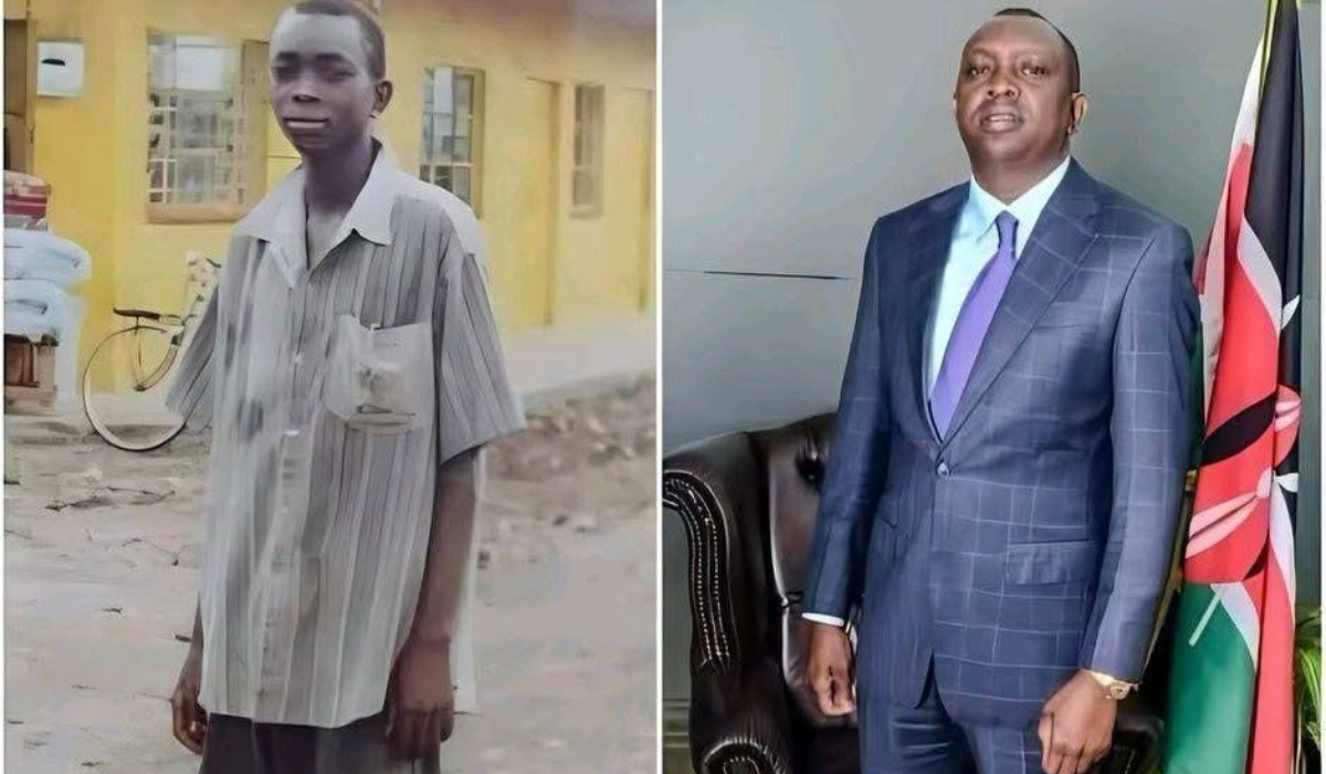 Oscar Sudi shares rare before-and-after photo showing his transformation over the years
