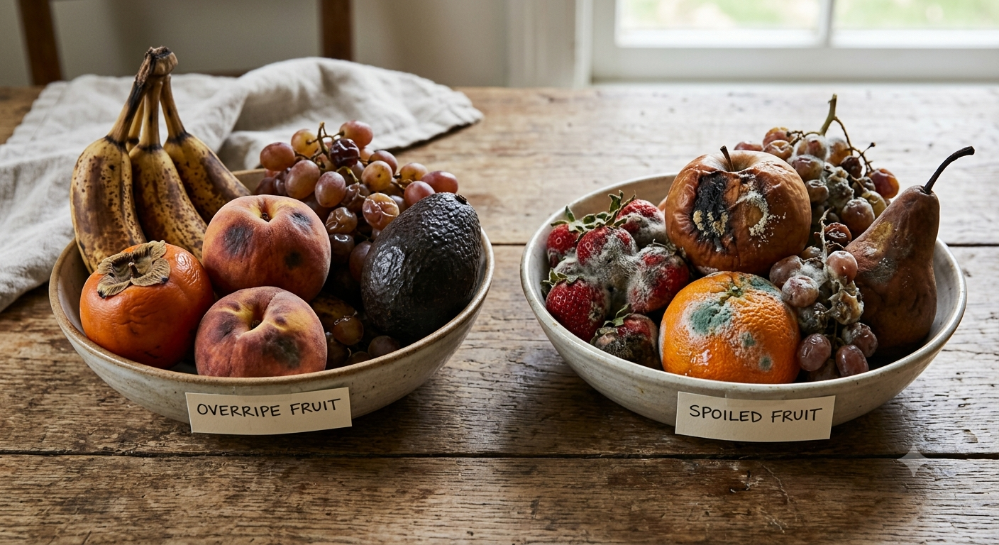 Overripe or spoilt? How to tell if your fruit is still safe to eat