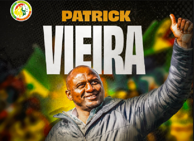 Arsenal legend Patrick Vieira named new Senegal head coach ahead of 2027 AFCON