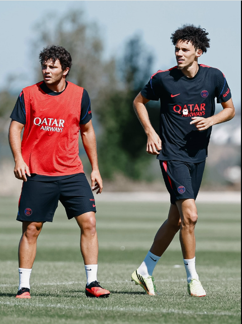 PSG in pre-season training. PHOTO/https://www.facebook.com/PSG/photos