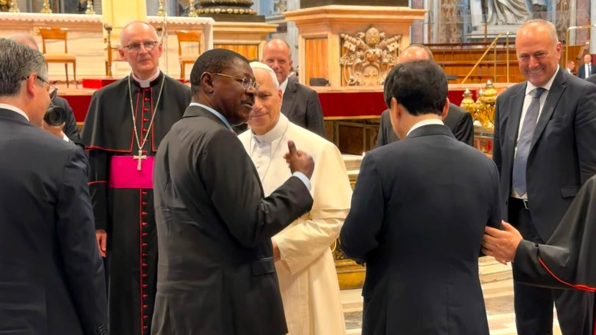 Papa wa Roma: Wetang’ula meets Pope Leo XIV during Papal Audience at the Vatican