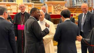 Papa wa Roma: Wetang’ula meets Pope Leo XIV during Papal Audience at the Vatican