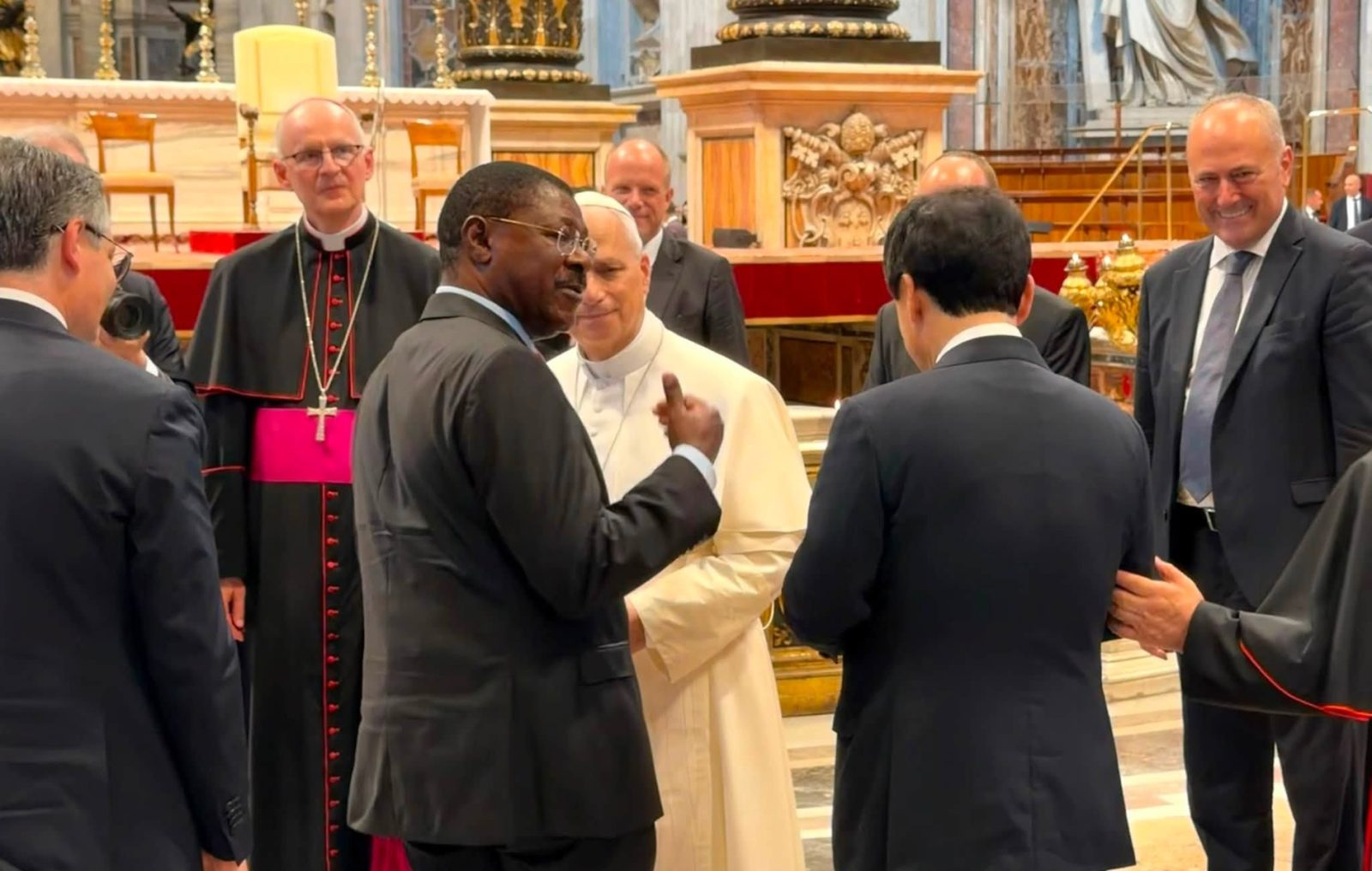 Papa wa Roma: Wetang’ula meets Pope Leo XIV during Papal Audience at the Vatican