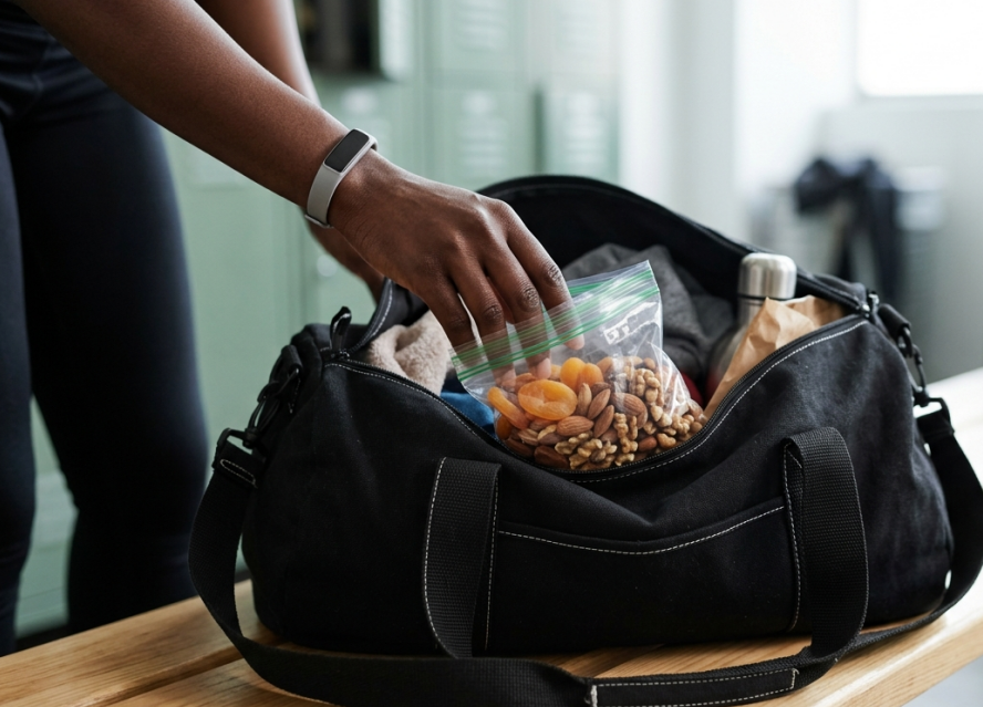 5 healthy snacks to keep in your gym bag