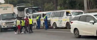 NTSA crackdown: Pedestrians arrested for ignoring Pipeline Transami footbridge