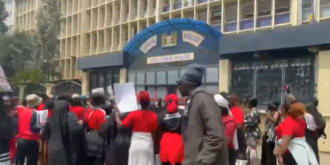 Families of 4 missing youths stage protest in Nairobi, demand answers