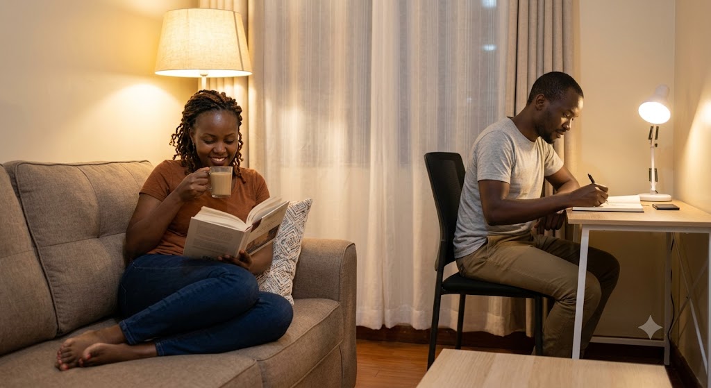How setting quiet evening hours together strengthens relationships