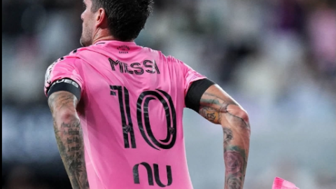 Rodrigo De Paul in Lionell Messi's kit against Monterrey on Saturday, August 8, 2026. PHOTO/https://www.facebook.com/karisportshq