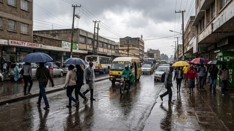 Saturday weather forecast: Kenya Met predicts rain, chilly conditions and high winds