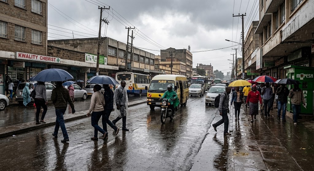 Saturday weather forecast: Kenya Met predicts rain, chilly conditions and high winds