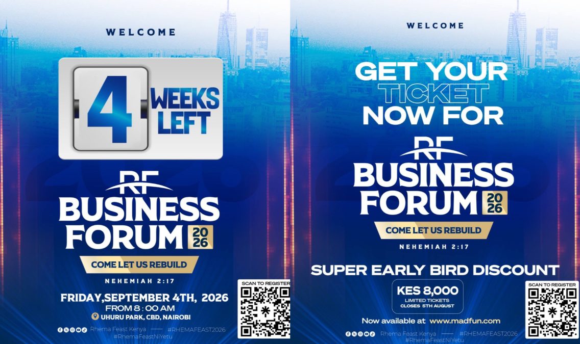 Rhema Feast 2026 business forum. PHOTO/https://www.facebook.com/profile.php?id=100090589012887