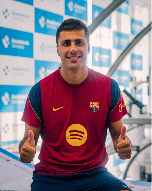 New Barcelona midfielder Rodri. PHOTO/https://www.facebook.com/fcbarcelona/photos