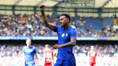 Morgan Rogers in action for Chelsea during pre-season. PHOTO/https://www.chelseafc.com/en