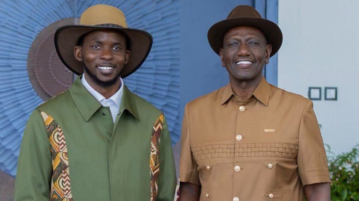 Asante baba: Isaya Yunge thanks Ruto for accepting his marriage to Charlene