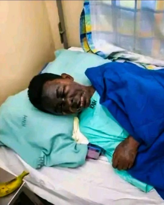 SDA singer Mary Claire Ochieng at KNH after surviving the acid attack.